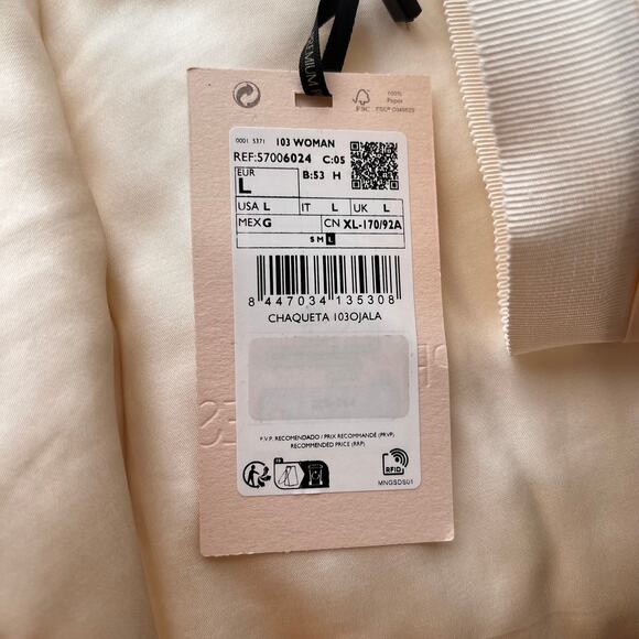 Mango Quilted bomber Jacket Selection Collection - Picture 11 of 13